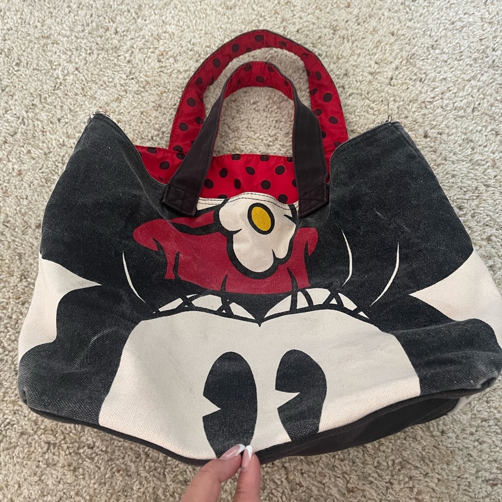 Disney Black and Red Tote Bag